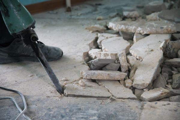 Concrete Slab Removal in Cedar Falls