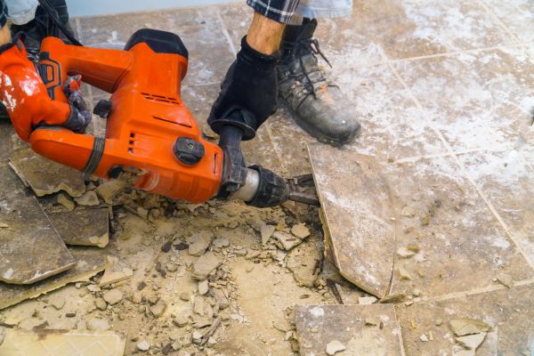 Floor Demolition in Cedar Falls