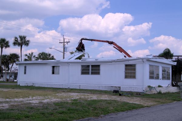 Mobile Home Demolition in Cedar Falls