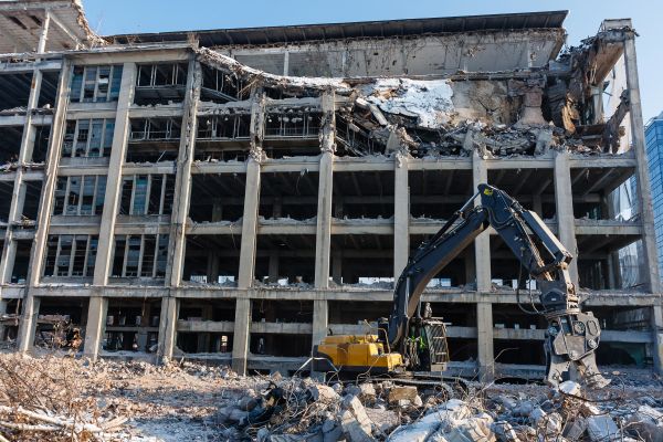 Commercial Building Demolition in Cedar Falls