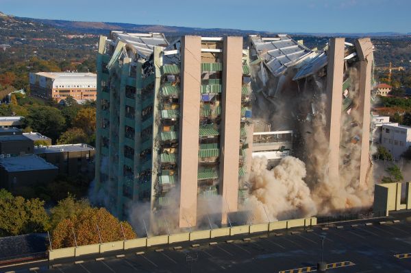 Building Removal in Cedar Falls