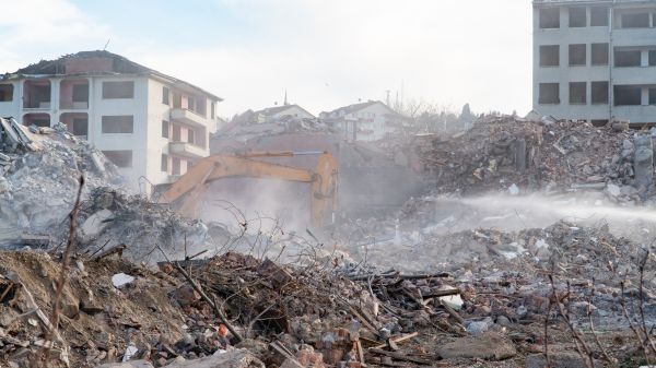 Apartment Demolition in Cedar Falls