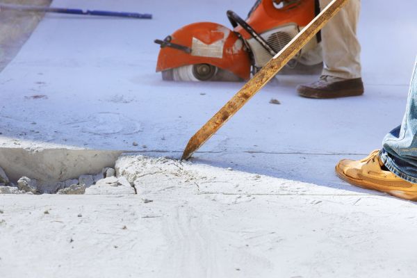 Pavement Removal in Cedar Falls