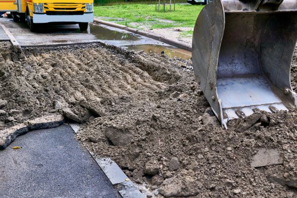 Blacktop Removal in Cedar Falls