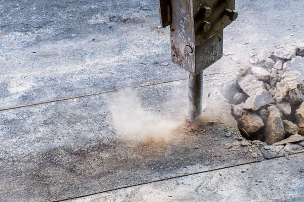 Concrete Patio Removal in Cedar Falls