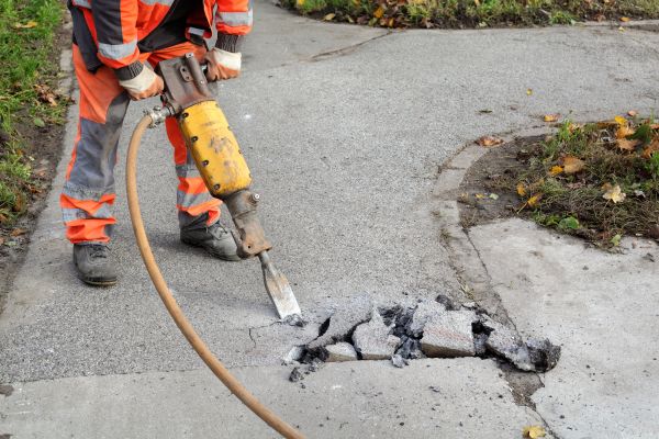 Walkway Removal in Cedar Falls