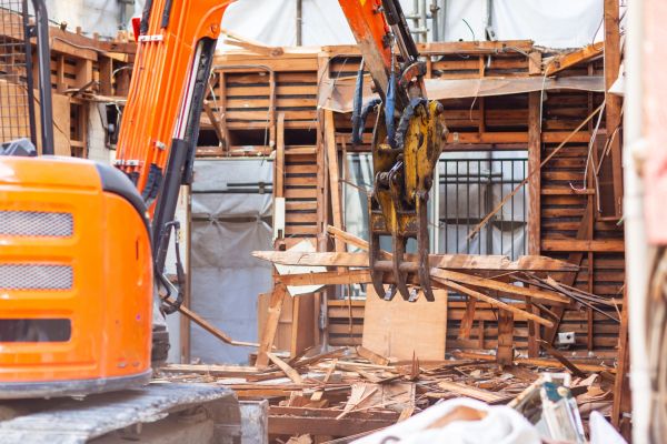 Cabin Demolition in Cedar Falls