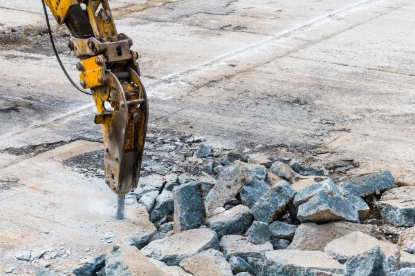 Parking Lot Removal in Cedar Falls