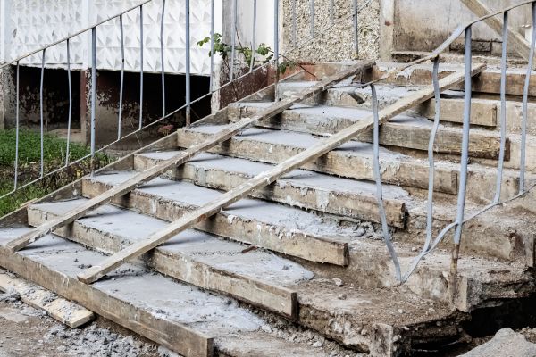 Staircase Demolition in Cedar Falls
